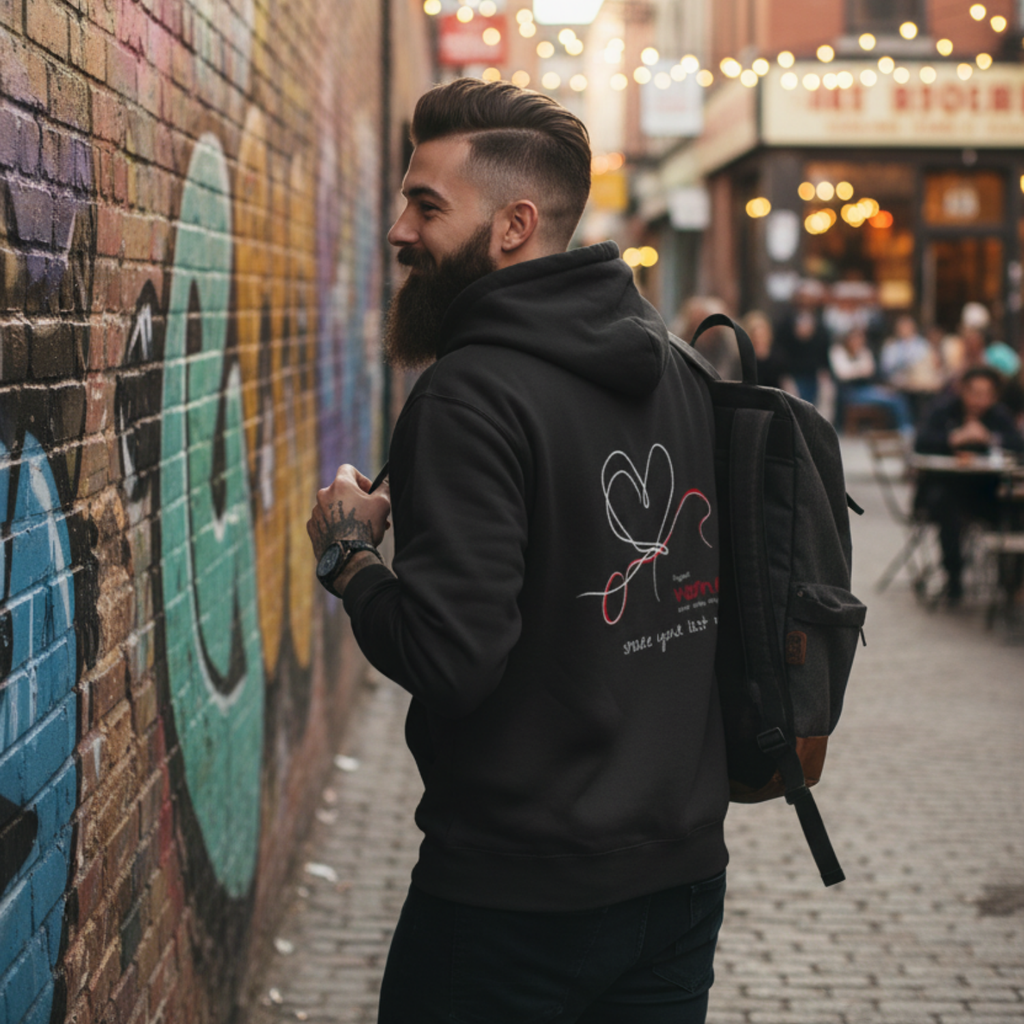 Hoodie (Backprint): Support women, even when they don't share your last name.