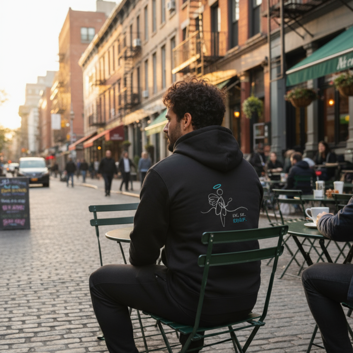 Hoodie (Backprint): IDK. IDC. IDGAF.