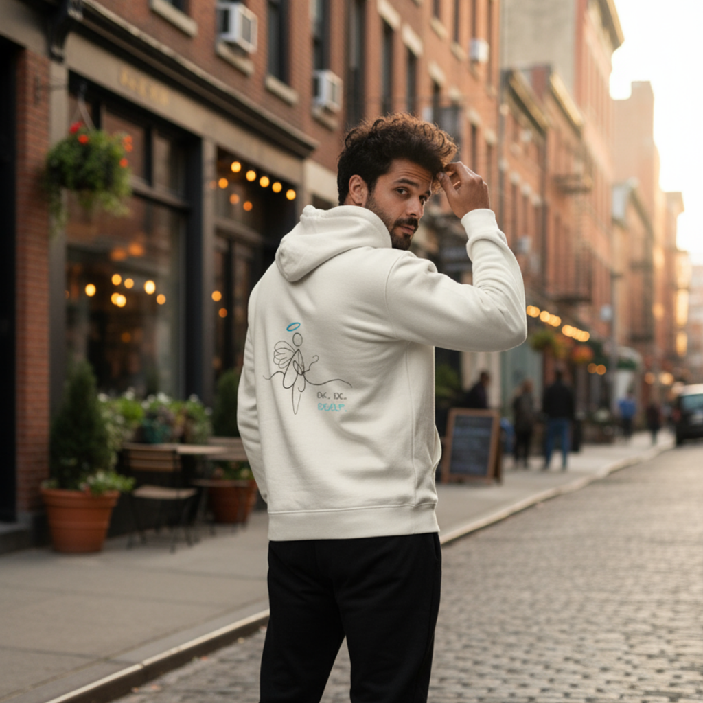 Hoodie (Backprint): IDK. IDC. IDGAF.