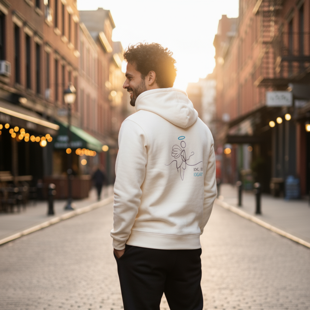 Hoodie (Backprint): IDK. IDC. IDGAF.