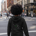 Hoodie (Backprint): Compliments ≠ comments.