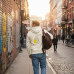 Hoodie (Backprint): Same job. Same hours. Less pay. Guess who?