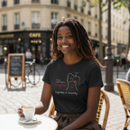 Casual T-Shirt (Front Print Large): Every chest deserves respect. Regardless of inventory.