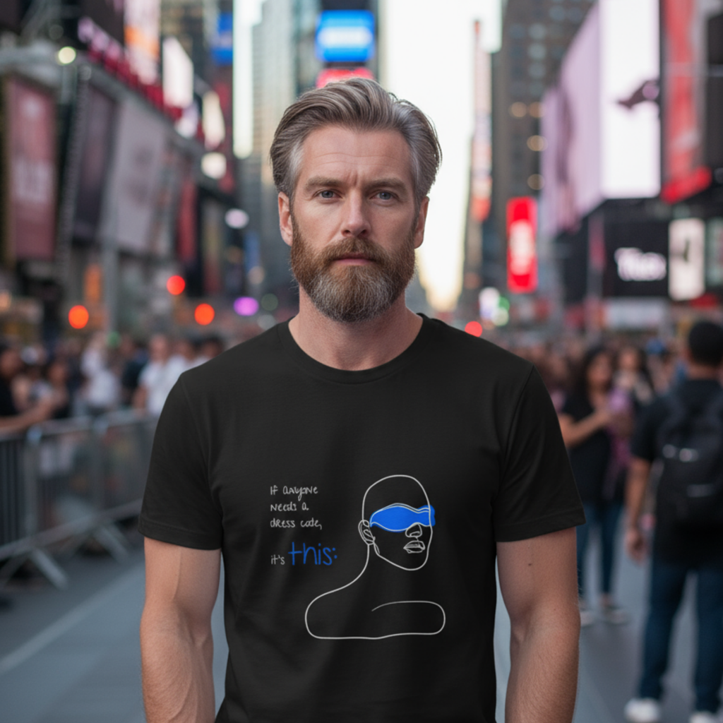 Casual T-Shirt (Frontprint Large): If anyone needs a dress code, it's this: