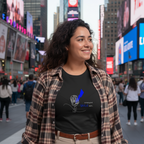 Casual T-Shirt (Frontprint Large): Interrupted since birth.