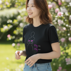 Casual T-Shirt (Front Print Large): My Body, My Rules