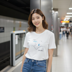 Casual T-Shirt (Frontprint Large): Send Naps, Not Nudes