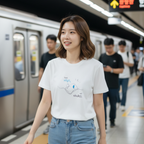 Casual T-Shirt (Frontprint Large): Send Naps, Not Nudes