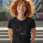Casual T-Shirt (Frontprint Large): We all have nipples!