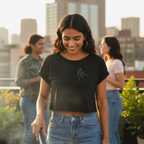 Crop Shirt: Zero Fucks