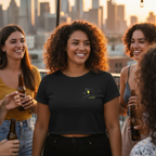 Crop Shirt: She knew she could, but he explained it first.