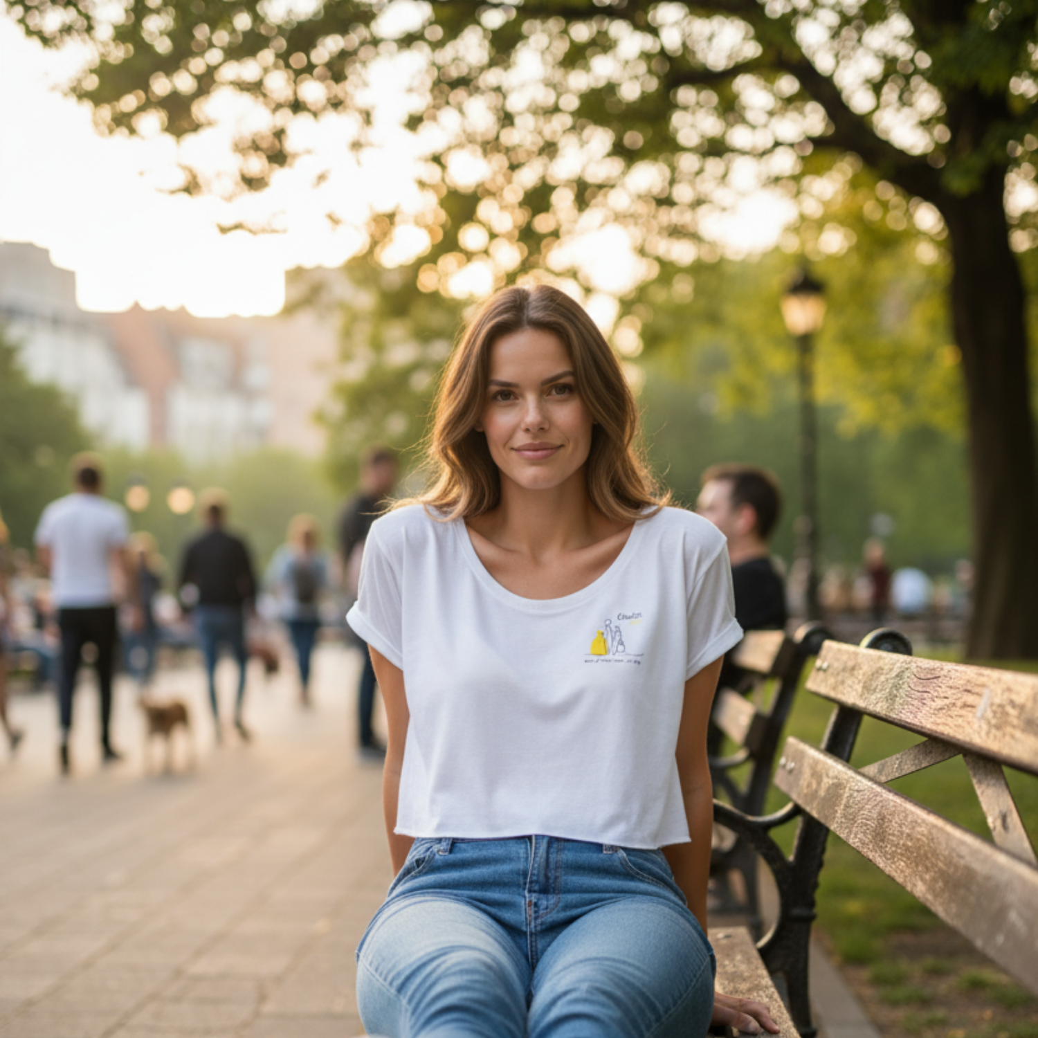 Crop Shirt: Same job. Same hours. Less pay. Guess who?