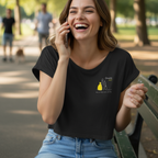 Crop Shirt: Same job. Same hours. Less pay. Guess who?