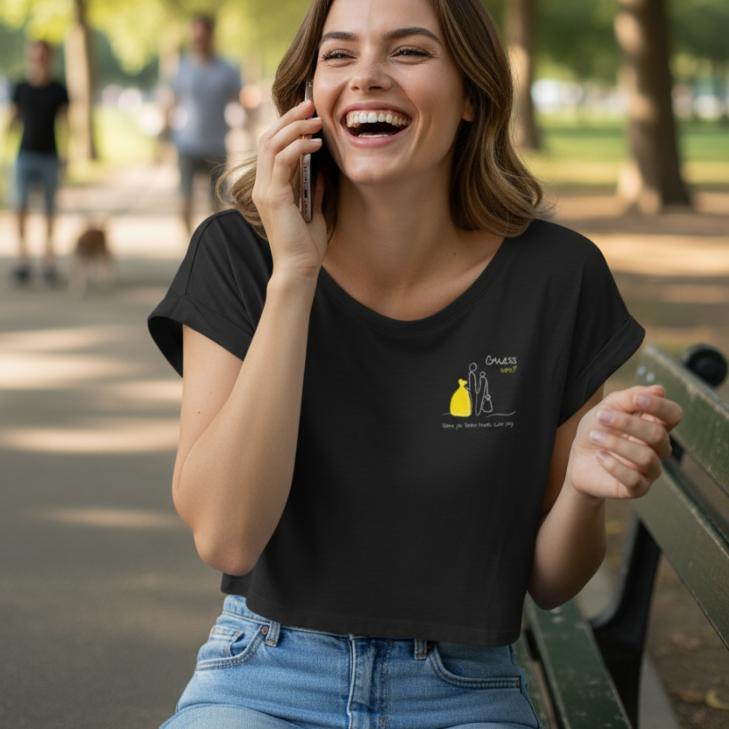 Crop Shirt: Same job. Same hours. Less pay. Guess who?