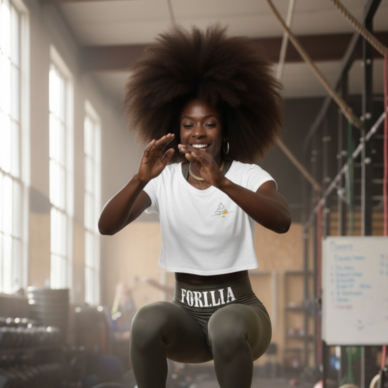 Crop Shirt: No shit!