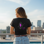 Casual T-Shirt (Backprint): Feminist AF