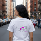 Casual T-Shirt (Backprint): Equal pay sounds radical… if you're from 1950.