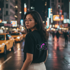 Casual T-Shirt (Backprint): Equal pay sounds radical… if you're from 1950.