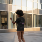 Casual T-Shirt (Backprint): We all have nipples!