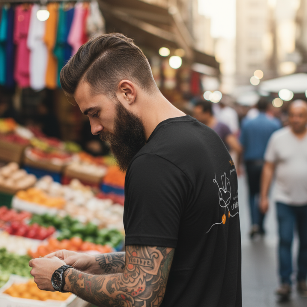 Casual T-Shirt (Backprint): Yes, grandma, I still don't want children