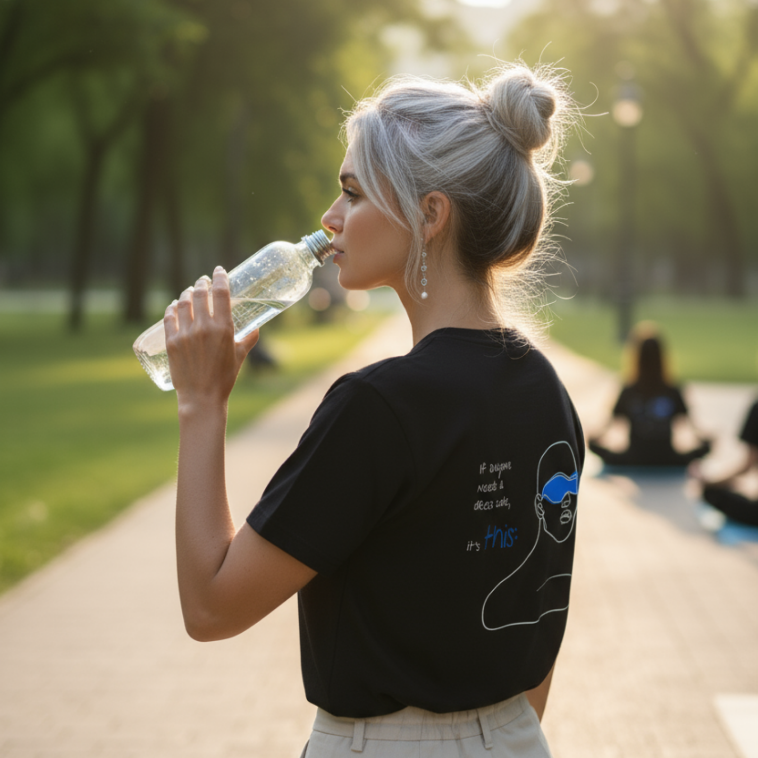 Casual T-Shirt (Backprint): If anyone needs a dress code, it's this: