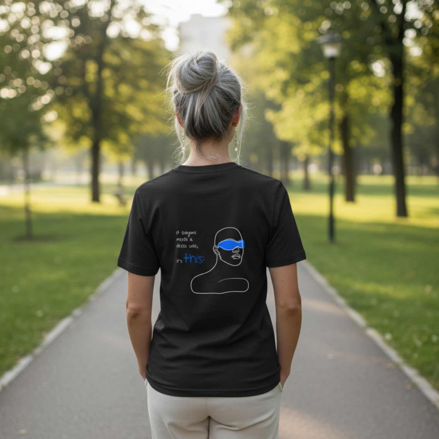 Casual T-Shirt (Backprint): If anyone needs a dress code, it’s this: