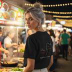 Casual T-Shirt (Backprint): Every chest deserves respect. Regardless of inventory.