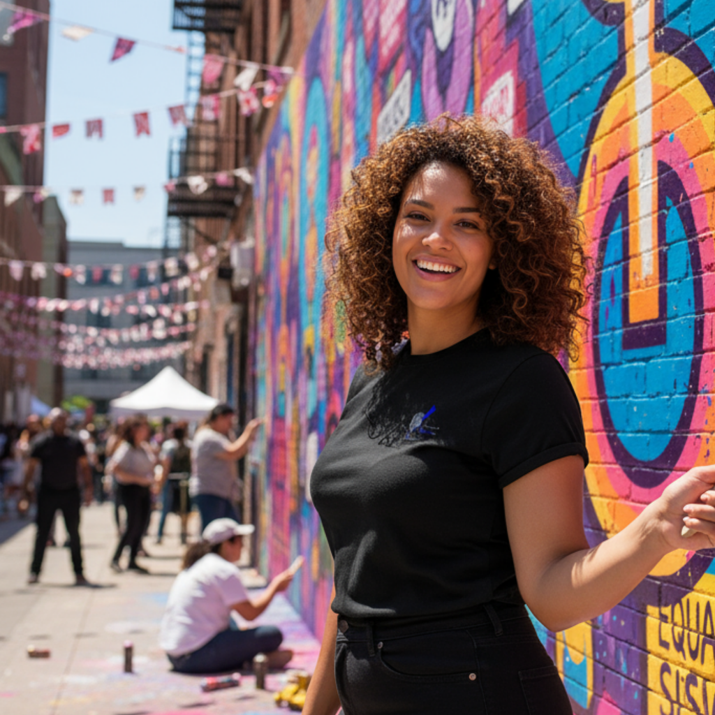 Casual T-Shirt: Interrupted since birth.