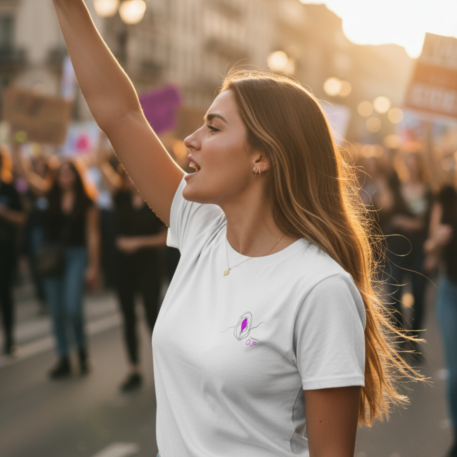 Casual T-Shirt: Feminist AF