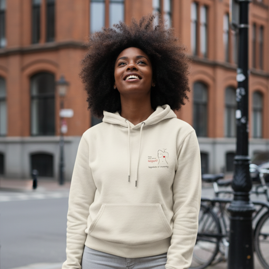 Hoodie: Every chest deserves respect. Regardless of inventory.