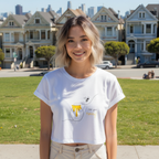 Crop Shirt (Front Print Large): Not your honey