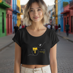Crop Shirt (Front Print Large): Not your honey