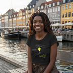 Crop Shirt (Front Print Large): She knew she could, but he explained it first.