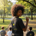 Oversize Shirt (Backprint): She knew she could, but he explained it first.