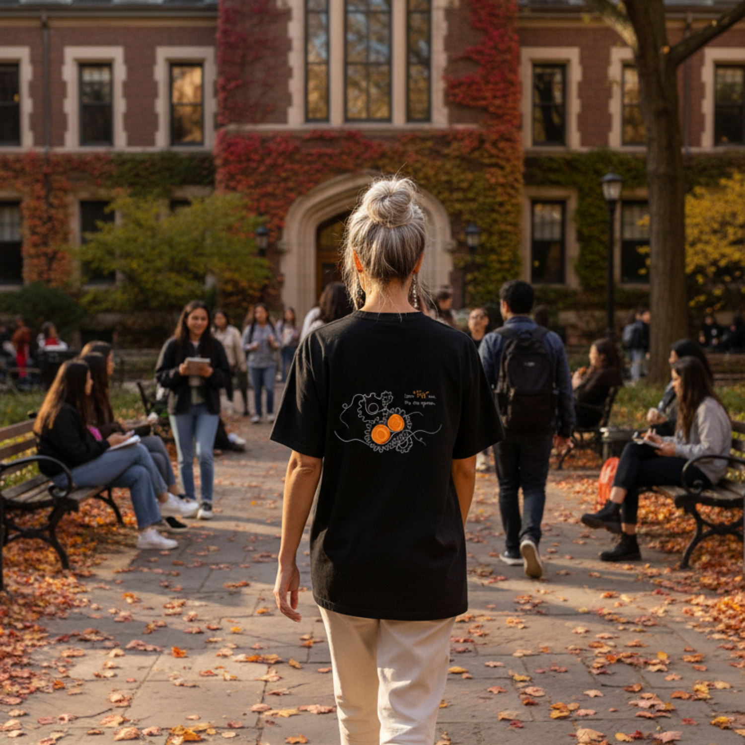 Oversize Shirt (Backprint): Don’t “fix” me. Fix the system.