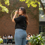 Oversize Shirt (Backprint): Compliments ≠ comments.