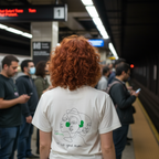Oversize Shirt (Backprint): Support women. Not just your mom