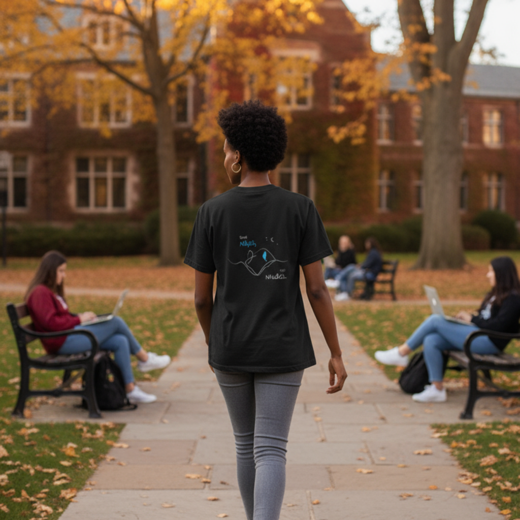 Oversize Shirt (Backprint): Send Naps, Not Nudes