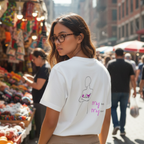 Oversize Shirt (Backprint): My Body, My Rules