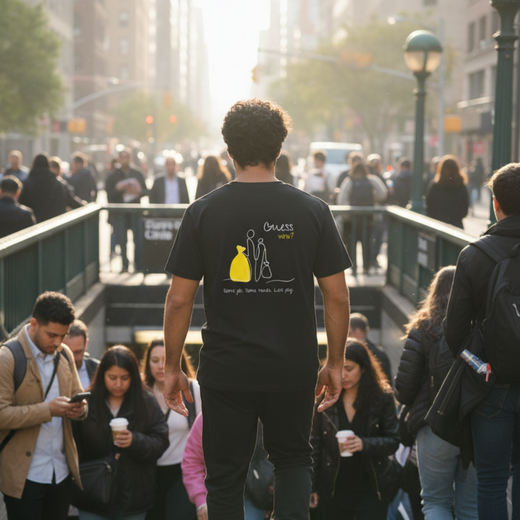 Oversize shirt (backprint): Same job. Same hours. Less pay. Guess who?