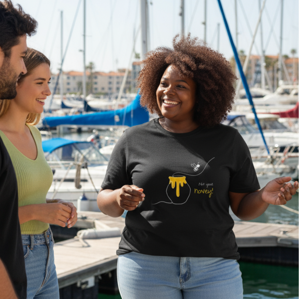 Oversize Shirt (Frontprint Large): Not your honey