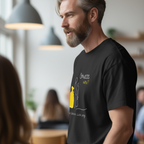 Oversize Shirt (Frontprint Large): Same job. Same hours. Less pay. Guess who?