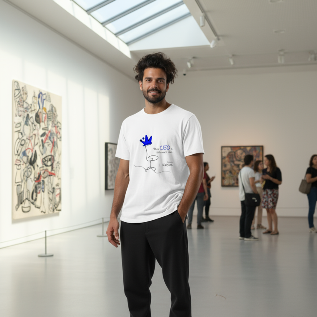 Oversize Shirt (Frontprint Large): Your CEO is someone’s son. Shocking, I know.