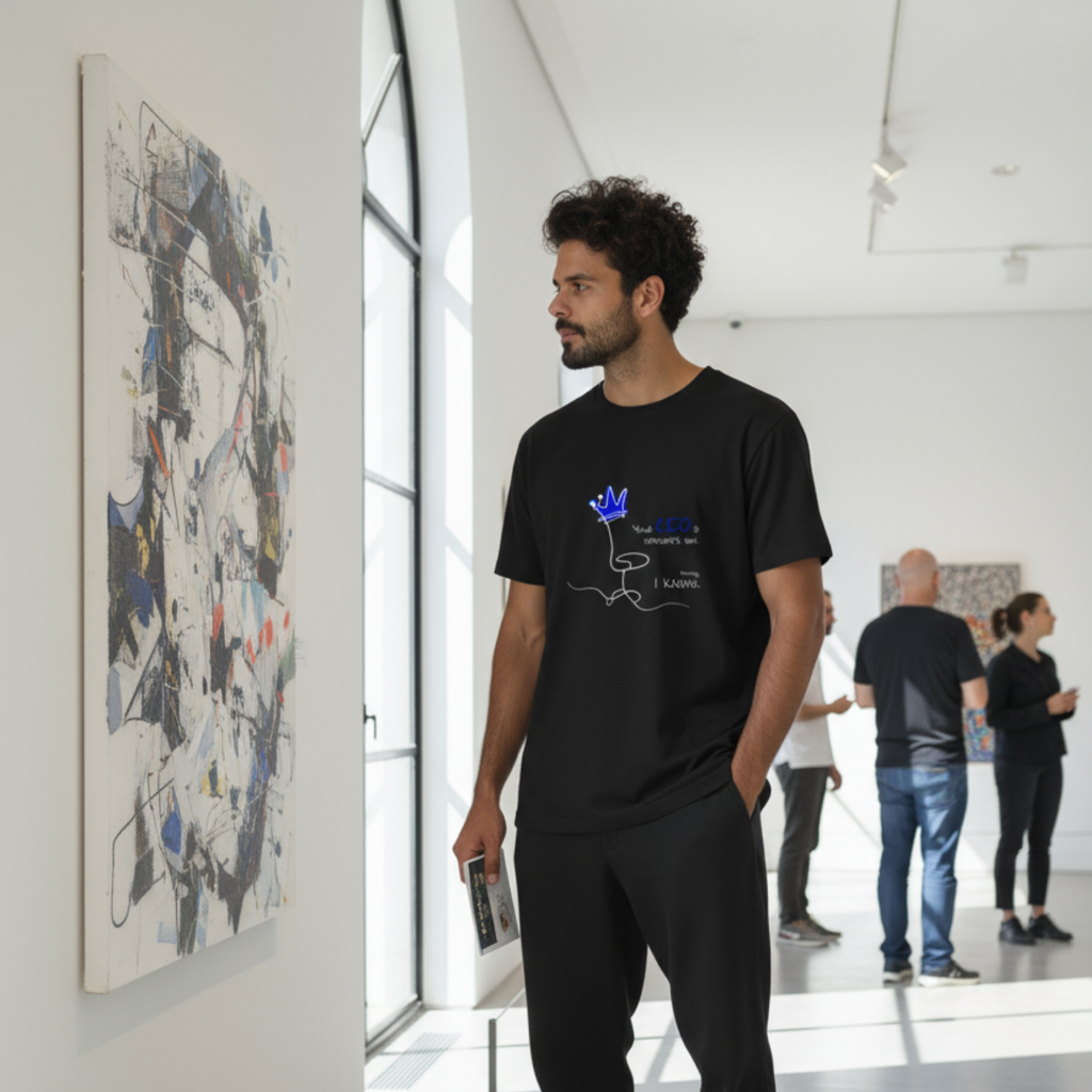 Oversize Shirt (Frontprint Large): Your CEO is someone’s son. Shocking, I know.