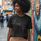 Oversize Shirt (Frontprint Large): My Body, My Rules