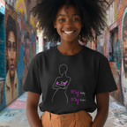 Oversize Shirt (Frontprint Large): My Body, My Rules