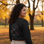 Sweatshirt (Backprint): Support women, even when they don’t share your last name.