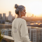 Sweatshirt (Backprint): Your not my type
