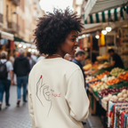 Sweatshirt (Backprint): Zero Fucks