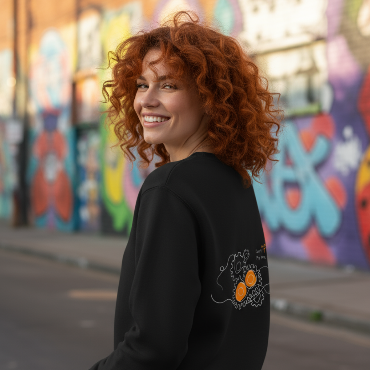 Sweatshirt (Backprint): Don’t “fix” me. Fix the system.